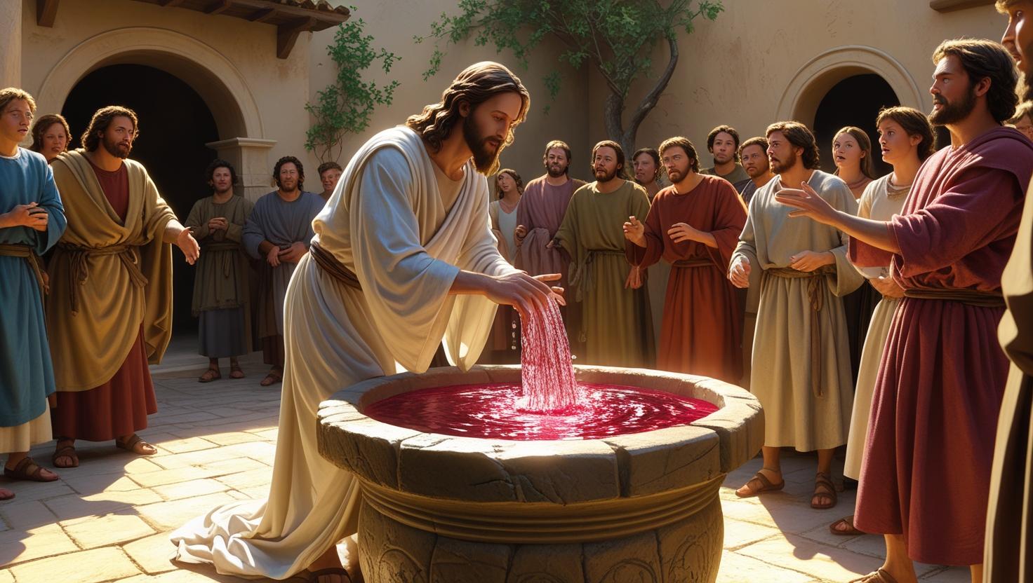 o primeiro milagre de Jesus